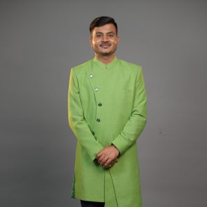 Lime Green Indo-Western Set